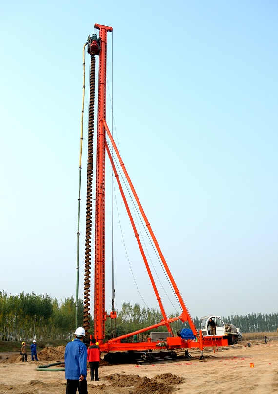 26米長螺旋鑽機